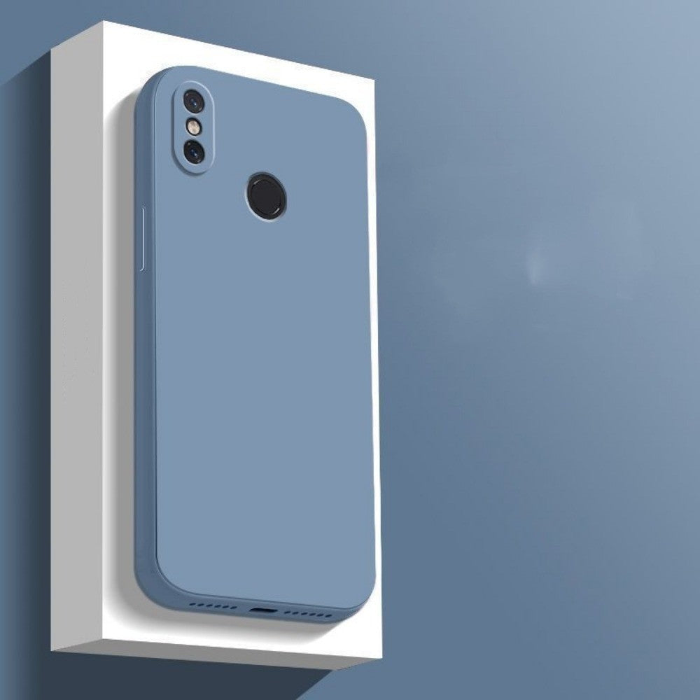 For Xiaomi 8i Cover Drop and wear resistant Silicone Full Case Classic Simple Solid Color Phone Case Cover