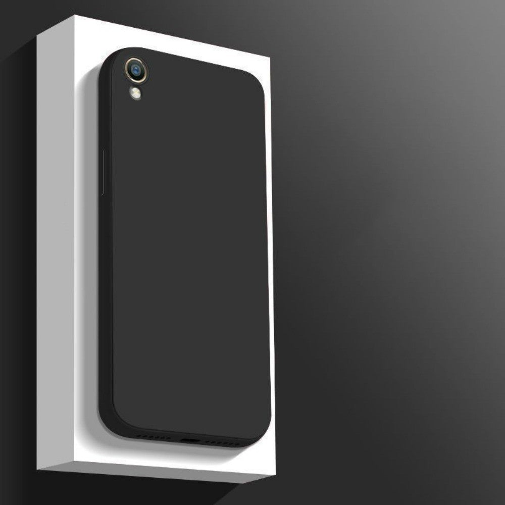 For OPPO A37 Cover Drop and wear resistant Silicone Full Case Classic Simple Solid Color Phone Case Cover