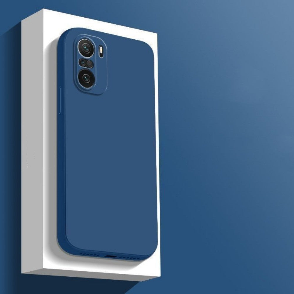 For Redmi K40 Cover Drop and wear resistant Silicone Full Case Classic Simple Solid Color Phone Case Cover