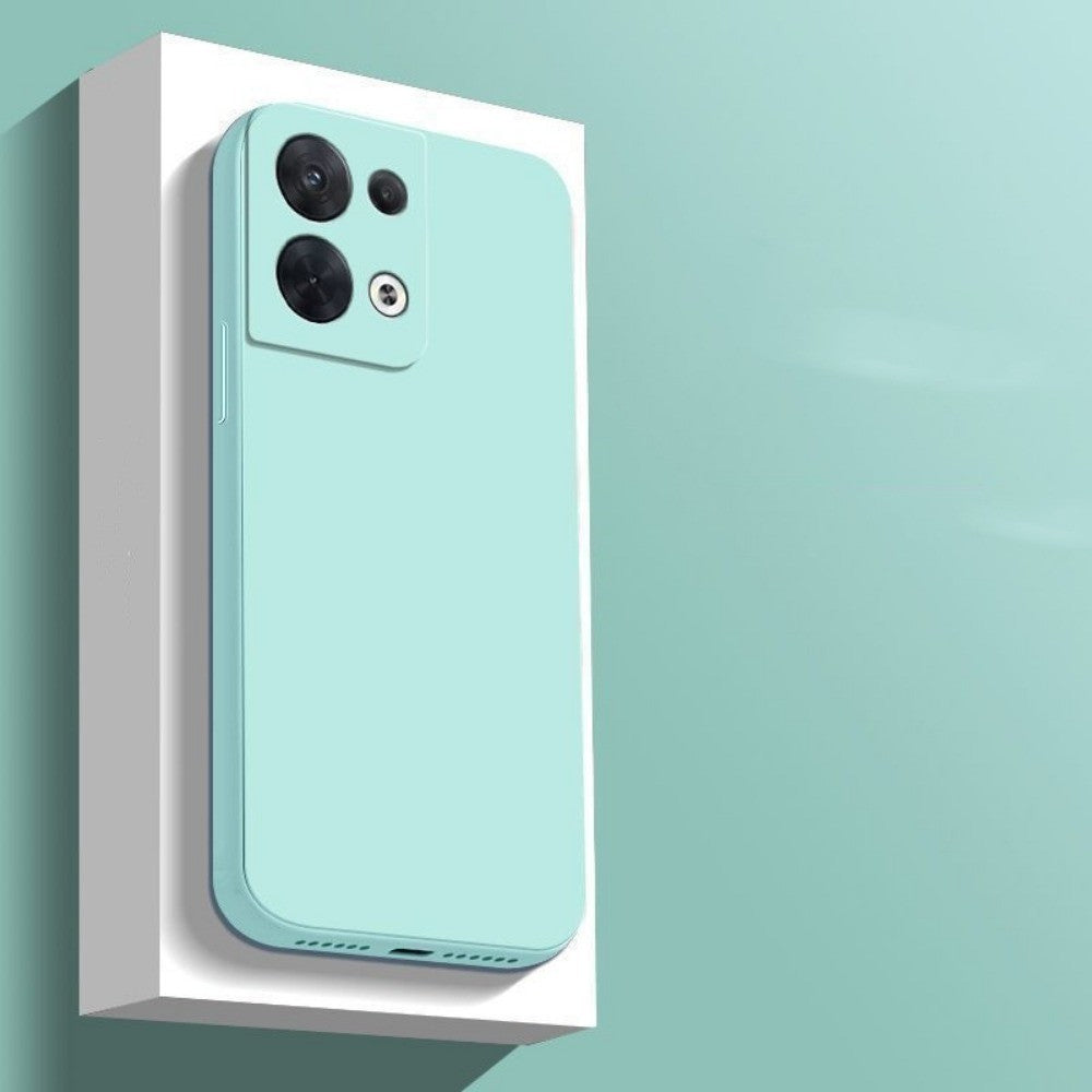 For Redmi Note 12 4G Cover Drop and wear resistant Silicone Full Case Classic Simple Solid Color Phone Case Cover