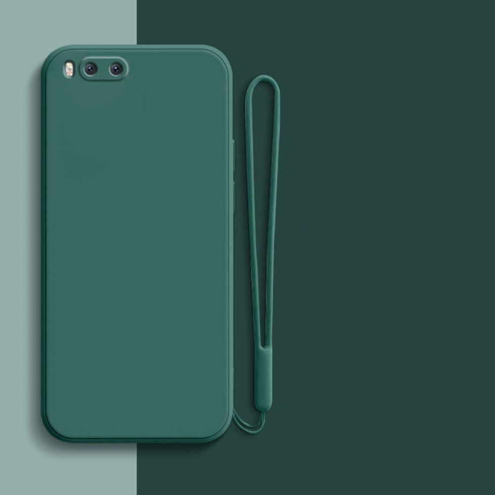 For Xiaomi 6 Cover Drop and wear resistant Silicone Full Case Classic Simple Solid Color Phone Case Cover