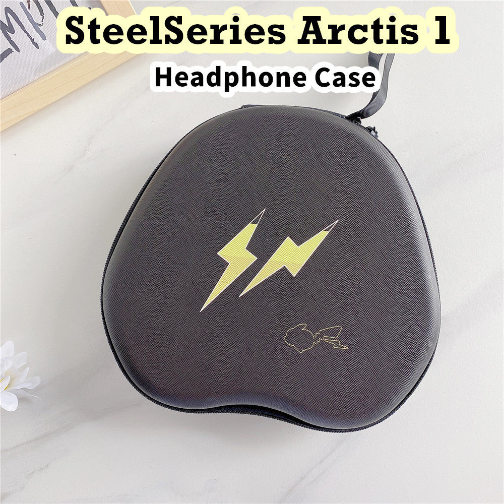 For SteelSeries Arctis 1 Headphone Case Cartoon Creative Patterns Headset Earpads Storage Bag Casing Box