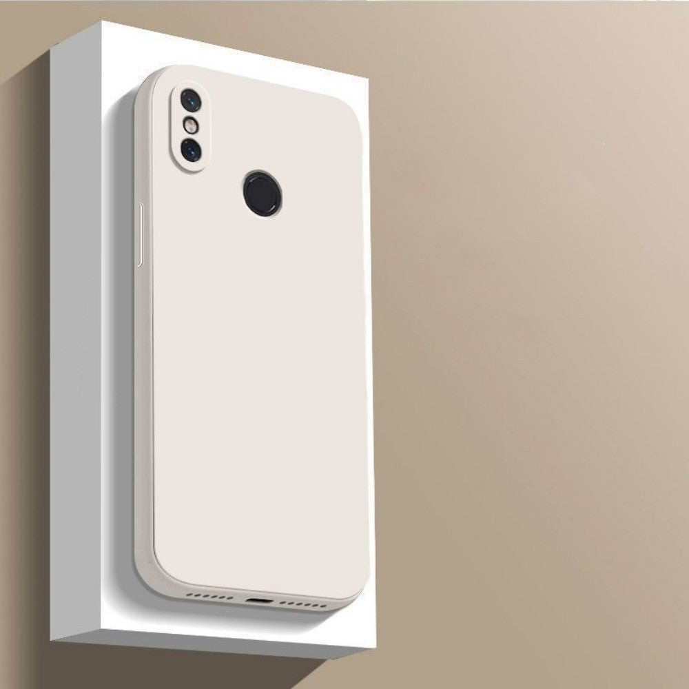 For Xiaomi 8i Cover Drop and wear resistant Silicone Full Case Classic Simple Solid Color Phone Case Cover