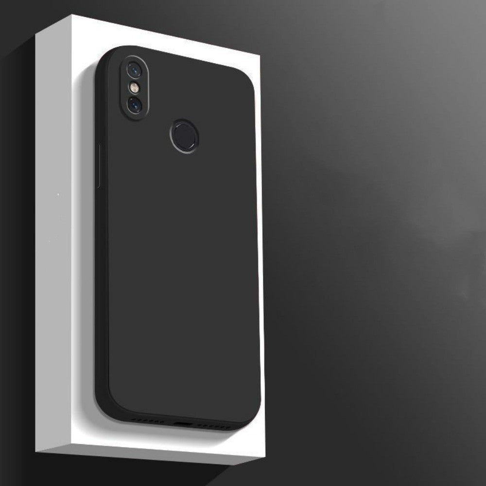 For Xiaomi 8SE Cover Drop and wear resistant Silicone Full Case Classic Simple Solid Color Phone Case Cover