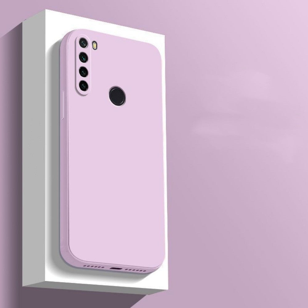 For Redmi Note 8 Cover Drop and wear resistant Silicone Full Case Classic Simple Solid Color Phone Case Cover