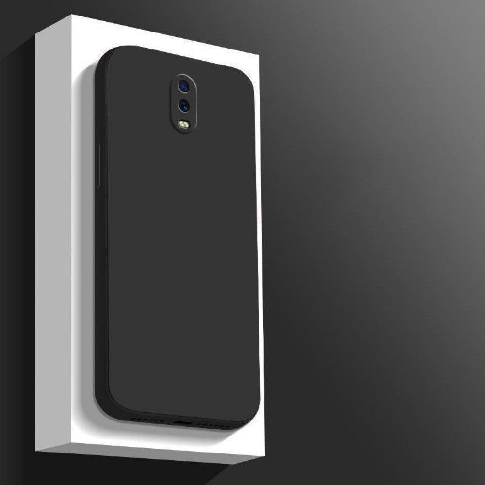 For OPPO R17 Cover Drop and wear resistant Silicone Full Case Classic Simple Solid Color Phone Case Cover