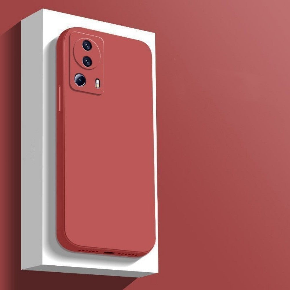 For Xiaomi Civi 2 Cover Drop and wear resistant Silicone Full Case Classic Simple Solid Color Phone Case Cover