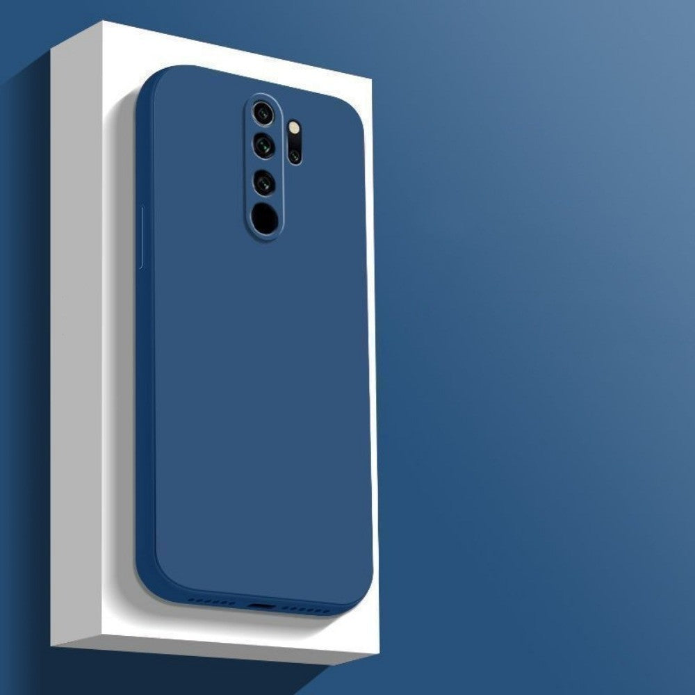 For Redmi Note 8 Pro Cover Drop and wear resistant Silicone Full Case Classic Simple Solid Color Phone Case Cover