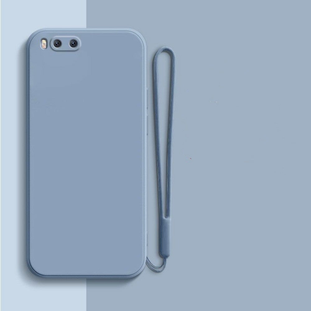 For Xiaomi 6 Cover Drop and wear resistant Silicone Full Case Classic Simple Solid Color Phone Case Cover