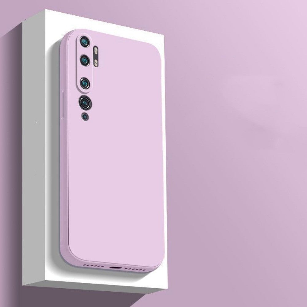For Xiaomi CC9 Pro Cover Drop and wear resistant Silicone Full Case Classic Simple Solid Color Phone Case Cover