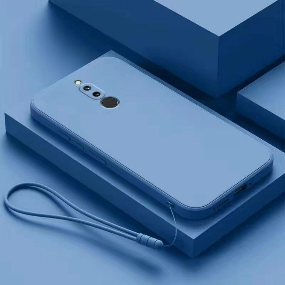 For Redmi 8 Cover Drop and wear resistant Silicone Full Case Classic Simple Solid Color Phone Case Cover