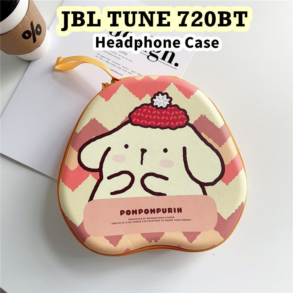 For JBL TUNE 720BT Headphone Case Cartoon Creative Patterns Headset Earpads Storage Bag Casing Box