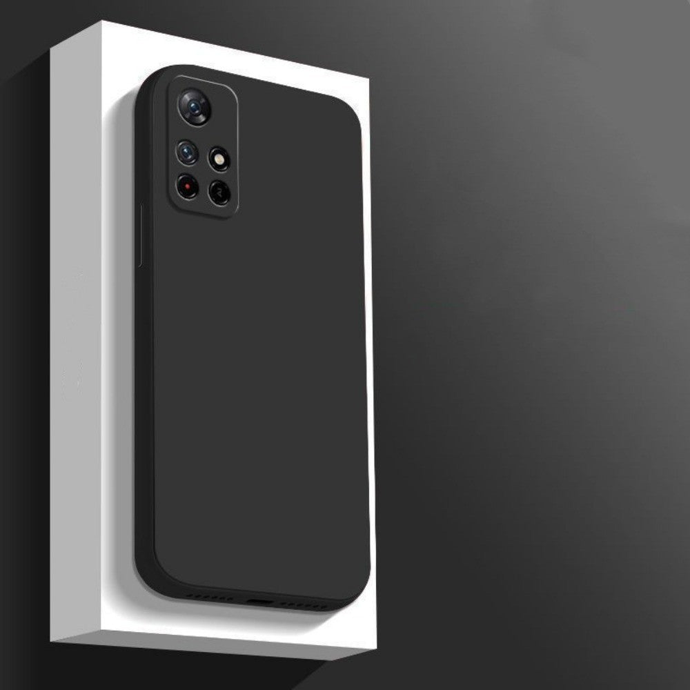 For Xiaomi Poco M4 Pro Cover Drop and wear resistant Silicone Full Case Classic Simple Solid Color Phone Case Cover
