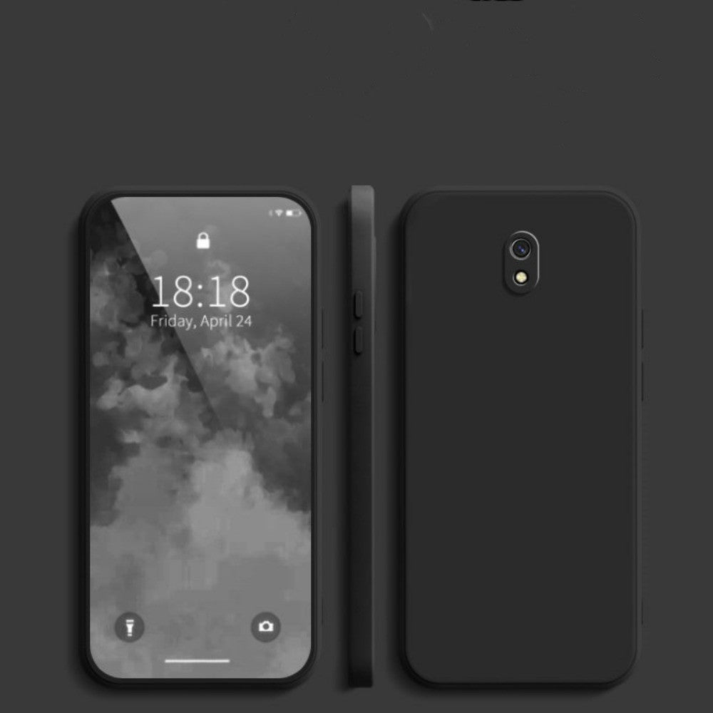 For Redmi 8A Cover Drop and wear resistant Silicone Full Case Classic Simple Solid Color Phone Case Cover