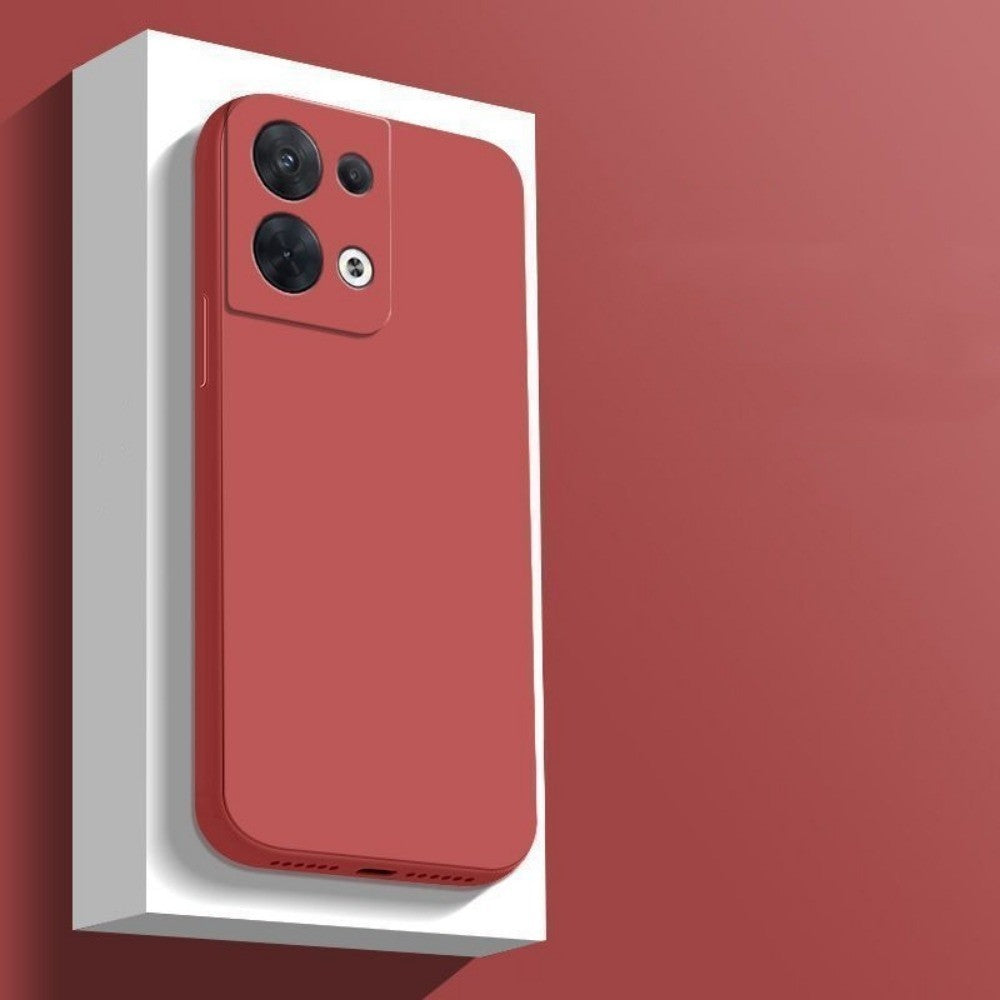 For Redmi Note 12 4G Cover Drop and wear resistant Silicone Full Case Classic Simple Solid Color Phone Case Cover