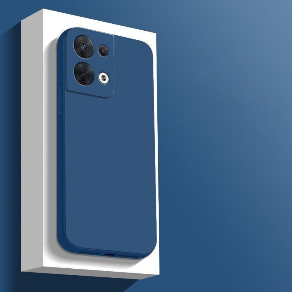 For Redmi Note 12 4G Cover Drop and wear resistant Silicone Full Case Classic Simple Solid Color Phone Case Cover