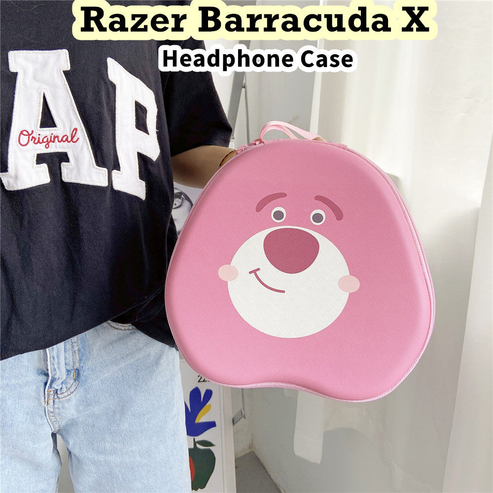 For Razer Barracuda X Headphone Case Cartoon Creative Patterns Headset Earpads Storage Bag Casing Box