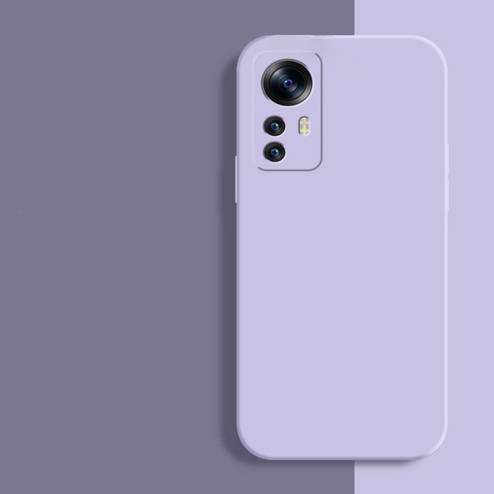 For Xiaomi 12T Cover Drop and wear resistant Silicone Full Case Classic Simple Solid Color Phone Case Cover
