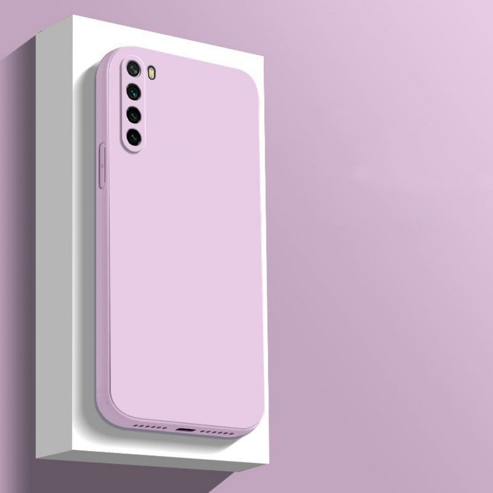 For Redmi Note 8T Cover Drop and wear resistant Silicone Full Case Classic Simple Solid Color Phone Case Cover