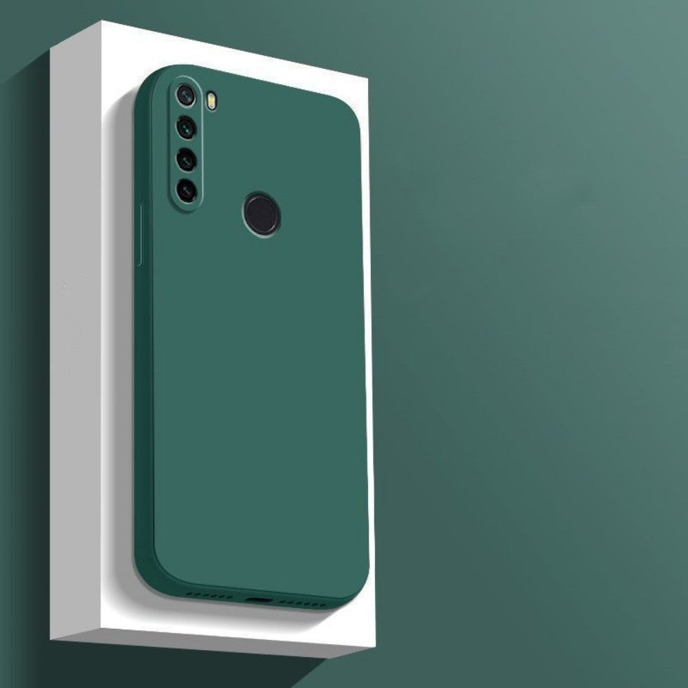 For Redmi Note 8 Cover Drop and wear resistant Silicone Full Case Classic Simple Solid Color Phone Case Cover