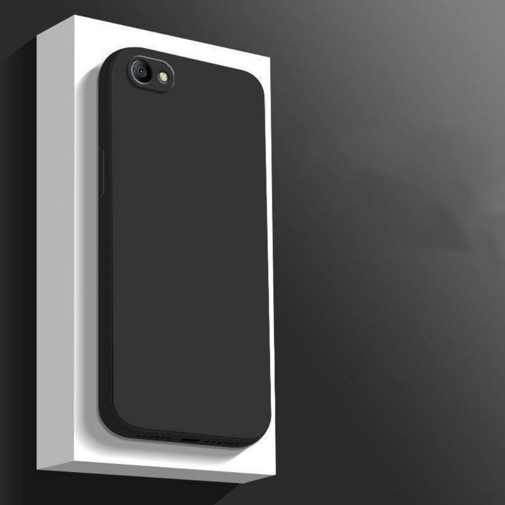 For Redmi 6A Cover Drop and wear resistant Silicone Full Case Classic Simple Solid Color Phone Case Cover