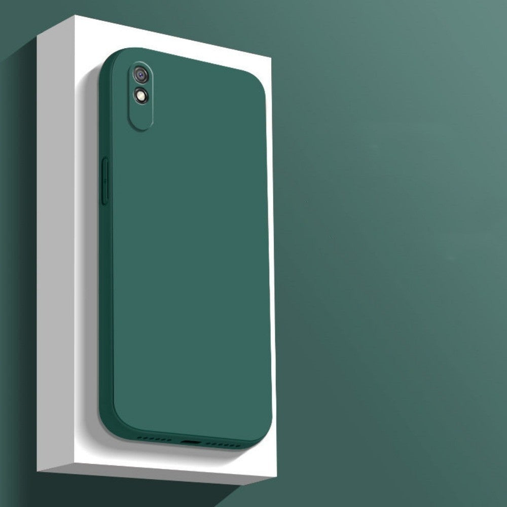 For Redmi 7A Cover Drop and wear resistant Silicone Full Case Classic Simple Solid Color Phone Case Cover
