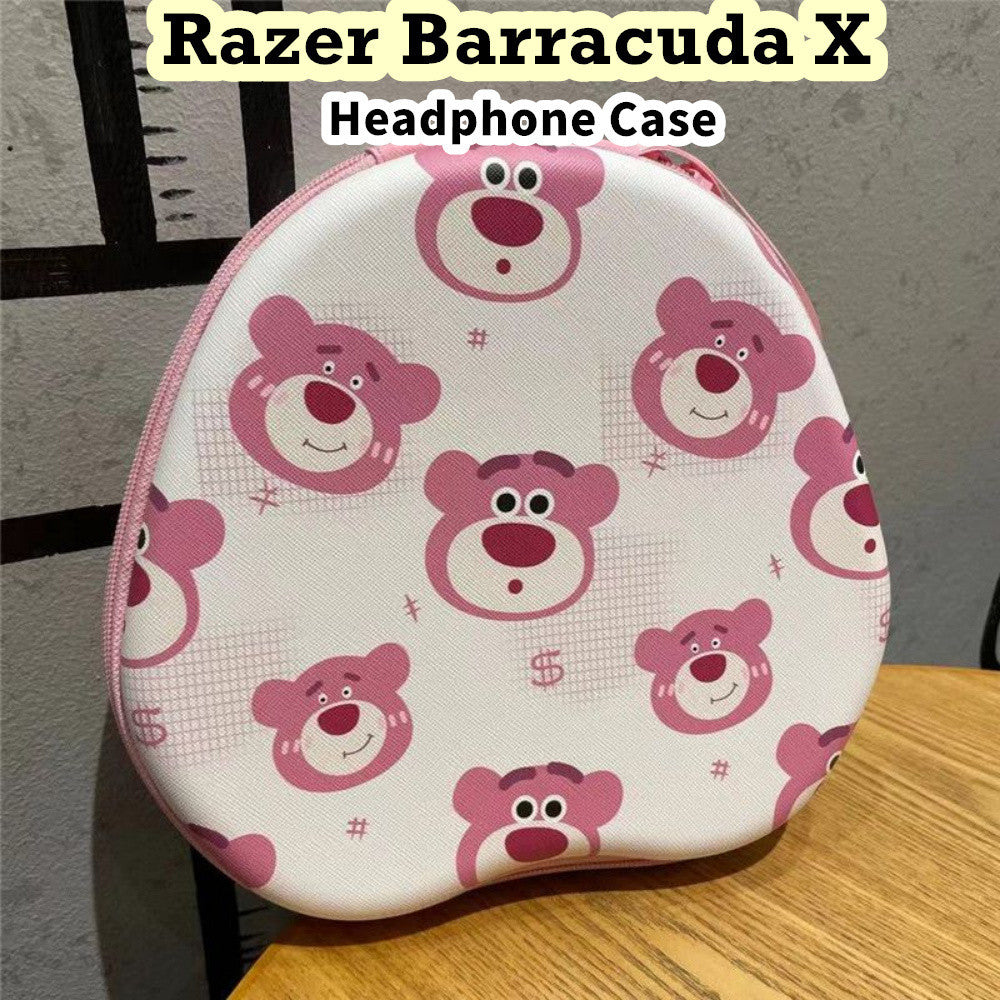 For Razer Barracuda X Headphone Case Cartoon Creative Patterns Headset Earpads Storage Bag Casing Box