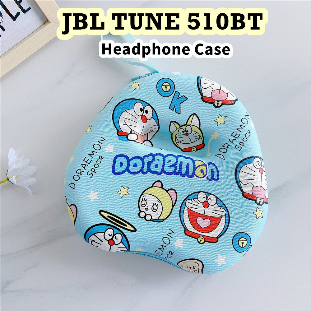 For JBL TUNE 510BT Headphone Case Cartoon Creative Patterns Headset Earpads Storage Bag Casing Box