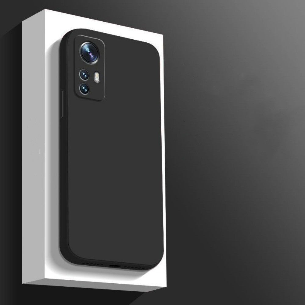For Xiaomi 12 Cover Drop and wear resistant Silicone Full Case Classic Simple Solid Color Phone Case Cover