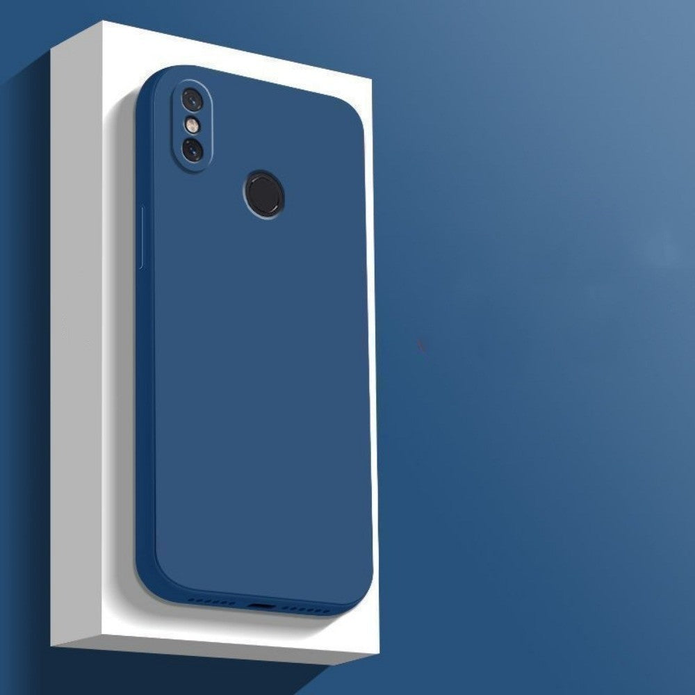 For Xiaomi 8SE Cover Drop and wear resistant Silicone Full Case Classic Simple Solid Color Phone Case Cover