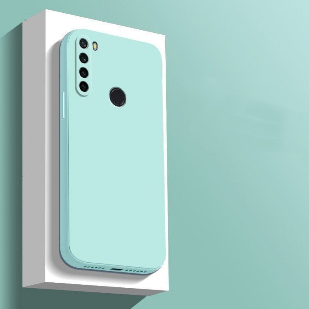 For Redmi Note 8 Cover Drop and wear resistant Silicone Full Case Classic Simple Solid Color Phone Case Cover