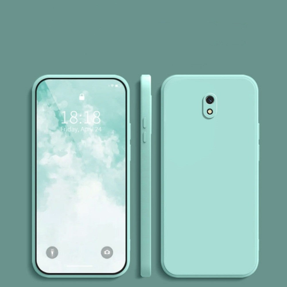 For Redmi 8A Cover Drop and wear resistant Silicone Full Case Classic Simple Solid Color Phone Case Cover