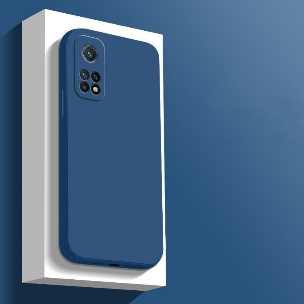 For Xiaomi 10T Cover Drop and wear resistant Silicone Full Case Classic Simple Solid Color Phone Case Cover