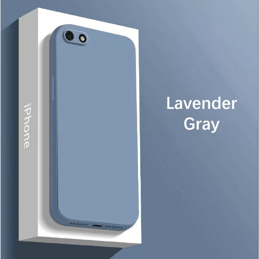 For Huawei Y5 Lite 2018 Cover Drop and wear resistant Silicone Full Case Classic Simple Solid Color Phone Case Cover