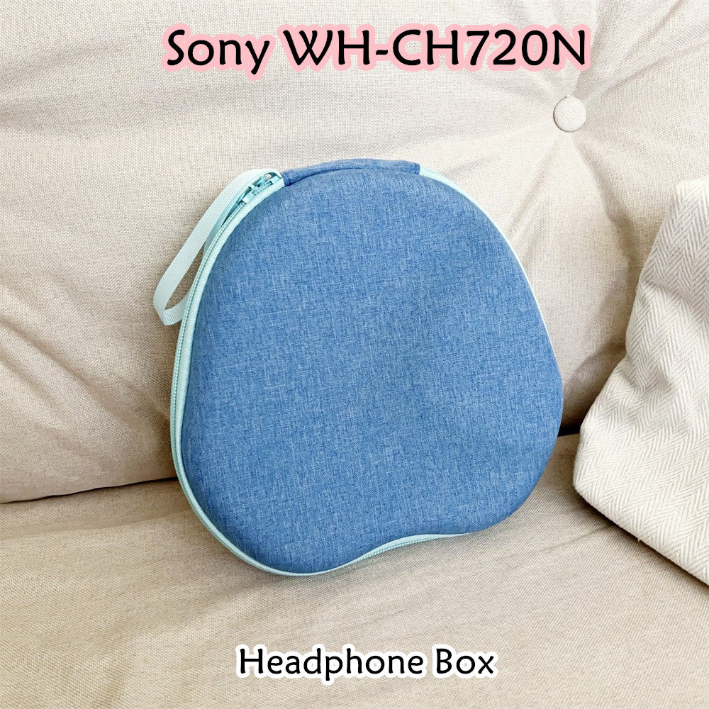 For Sony WH-CH720N Headphone Case Cartoon Creative Patterns Headset Earpads Storage Bag Casing Box