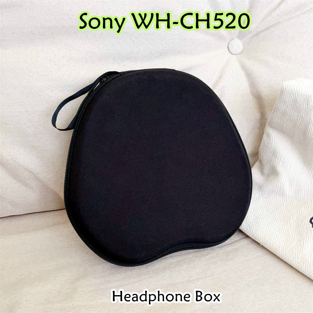 For Sony WH-CH520 Headphone Case Cartoon Creative Patterns Headset Earpads Storage Bag Casing Box