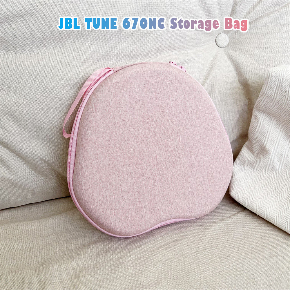 For JBL TUNE 670NC Headphone Case Headset Earpads Storage Bag Casing Box