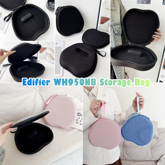 For Edifier WH950NB Headphone Case Headset Earpads Storage Bag Casing Box