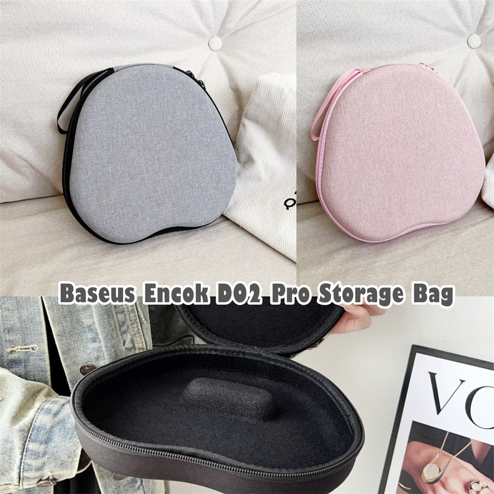 For Baseus Encok D02 Pro Headphone Case Headset Earpads Storage Bag Casing Box