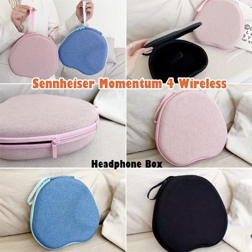 For Sennheiser Momentum 4 Wireless Headphone Case Headset Earpads Storage Bag Casing Box