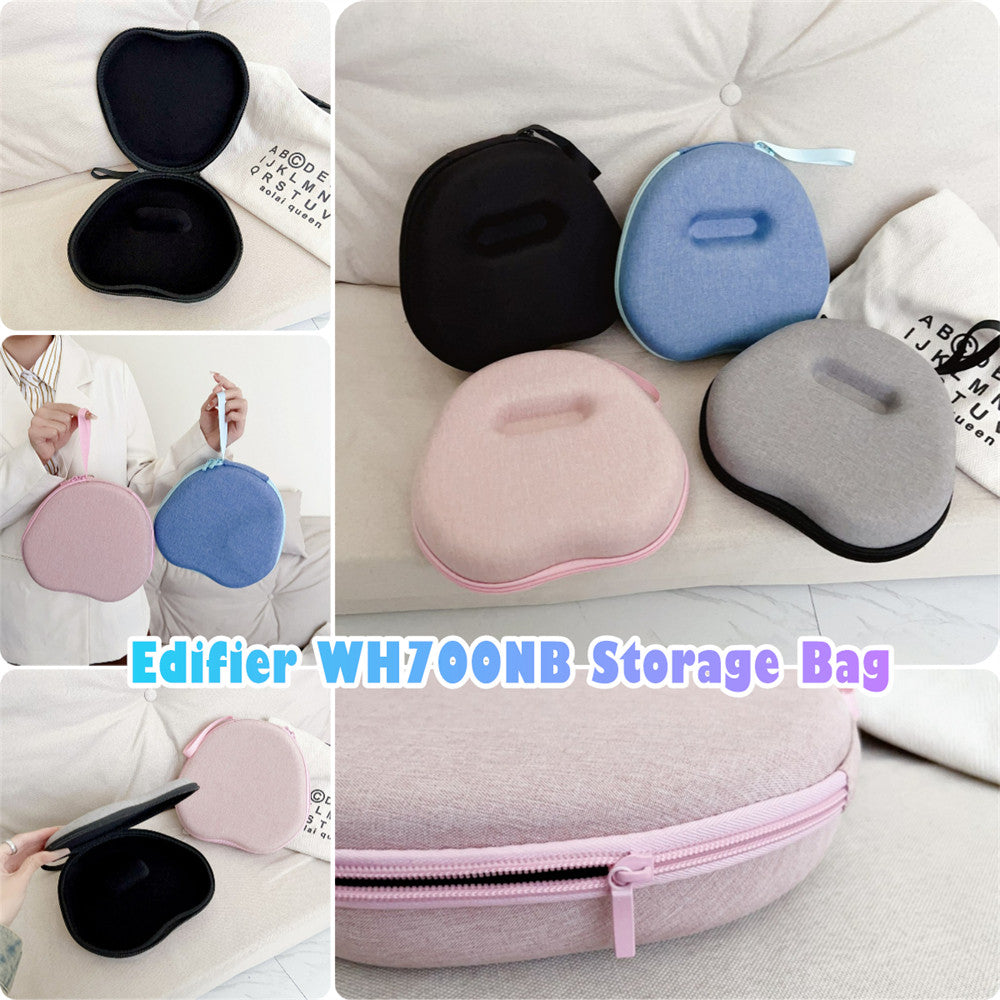 For Edifier WH700NB Headphone Case Headset Earpads Storage Bag Casing Box