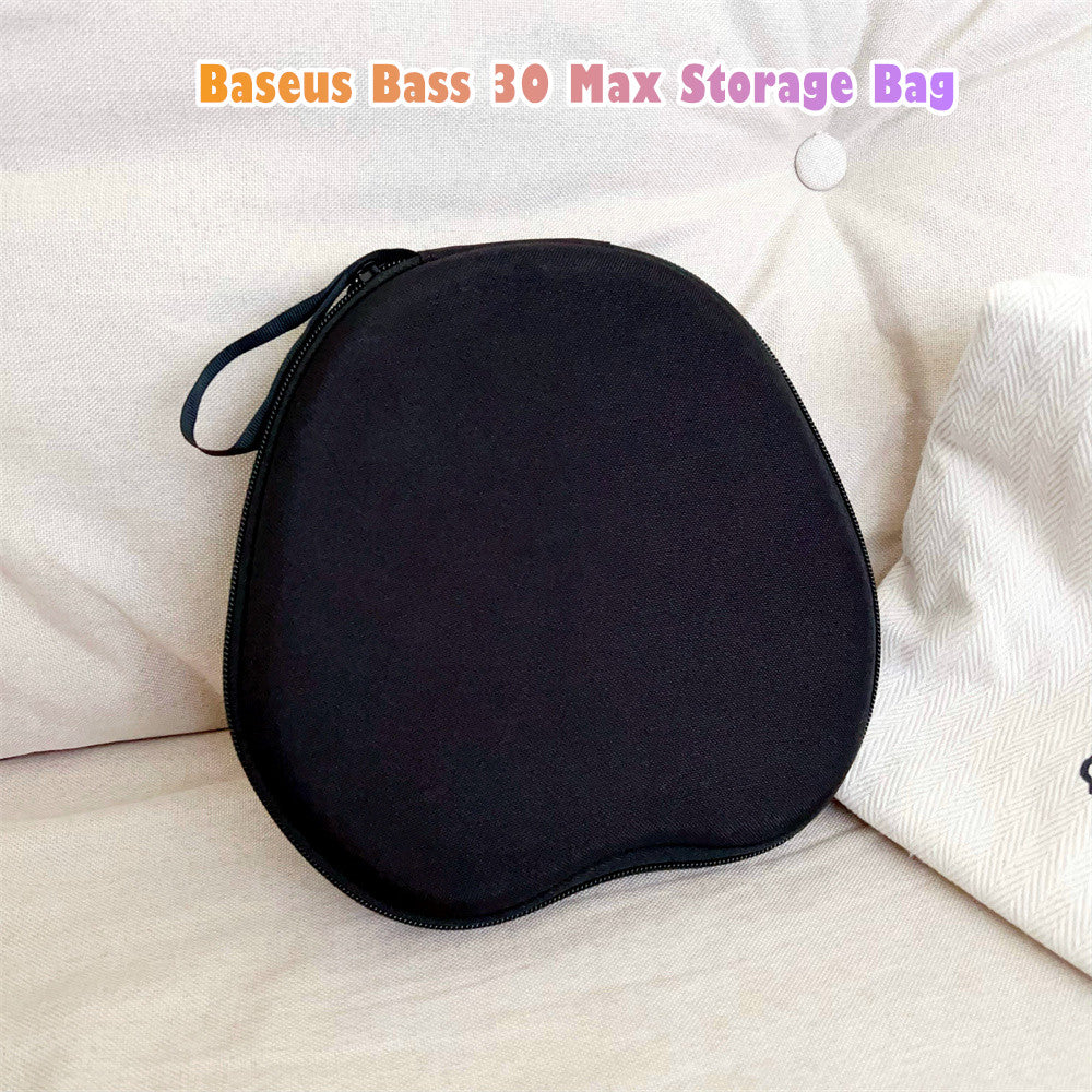 For Baseus Bass 30 Max Headphone Case Headset Earpads Storage Bag Casing Box