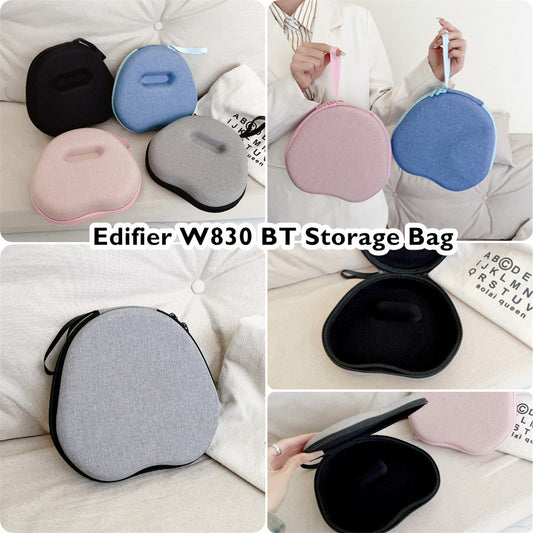 For Edifier W830 BT Headphone Case Headset Earpads Storage Bag Casing Box