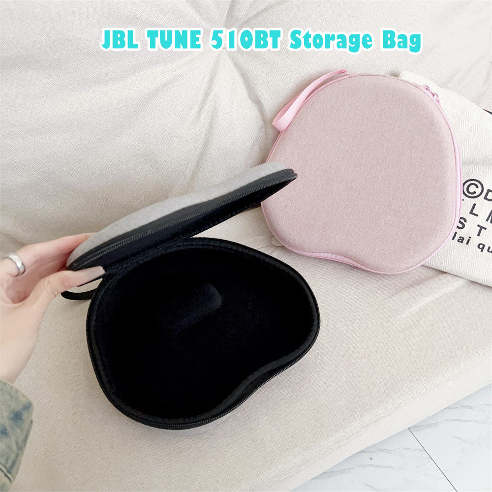 For JBL TUNE 510BT Headphone Case Headset Earpads Storage Bag Casing Box