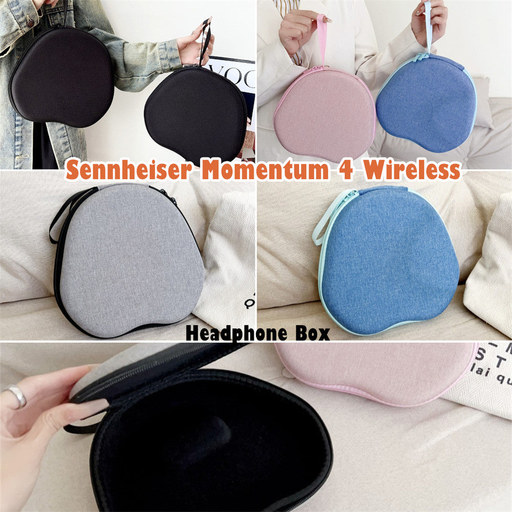 For Sennheiser Momentum 4 Wireless Headphone Case Headset Earpads Storage Bag Casing Box