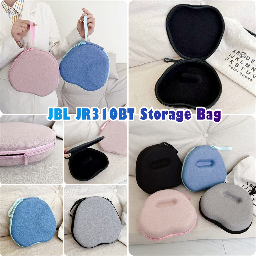 For JBL JR310BT Headphone Case Headset Earpads Storage Bag Casing Box