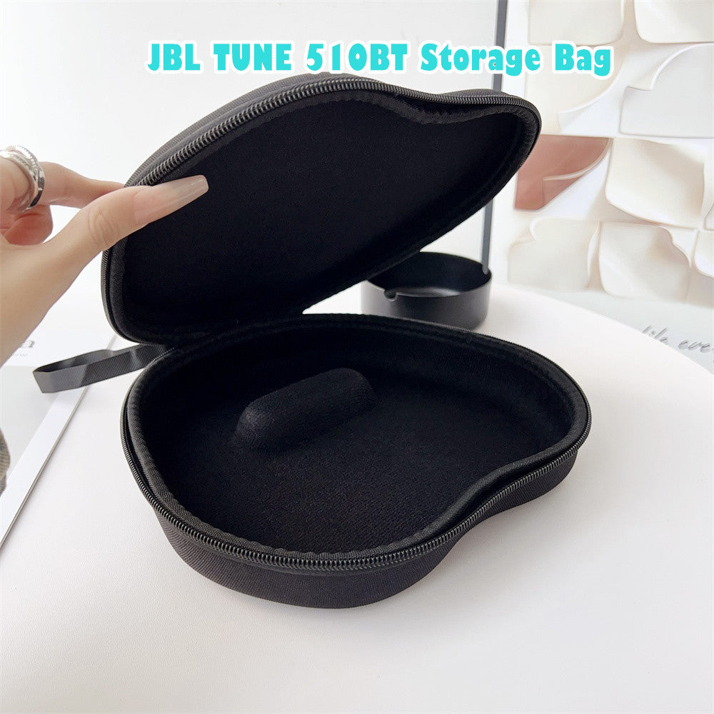For JBL TUNE 510BT Headphone Case Headset Earpads Storage Bag Casing Box
