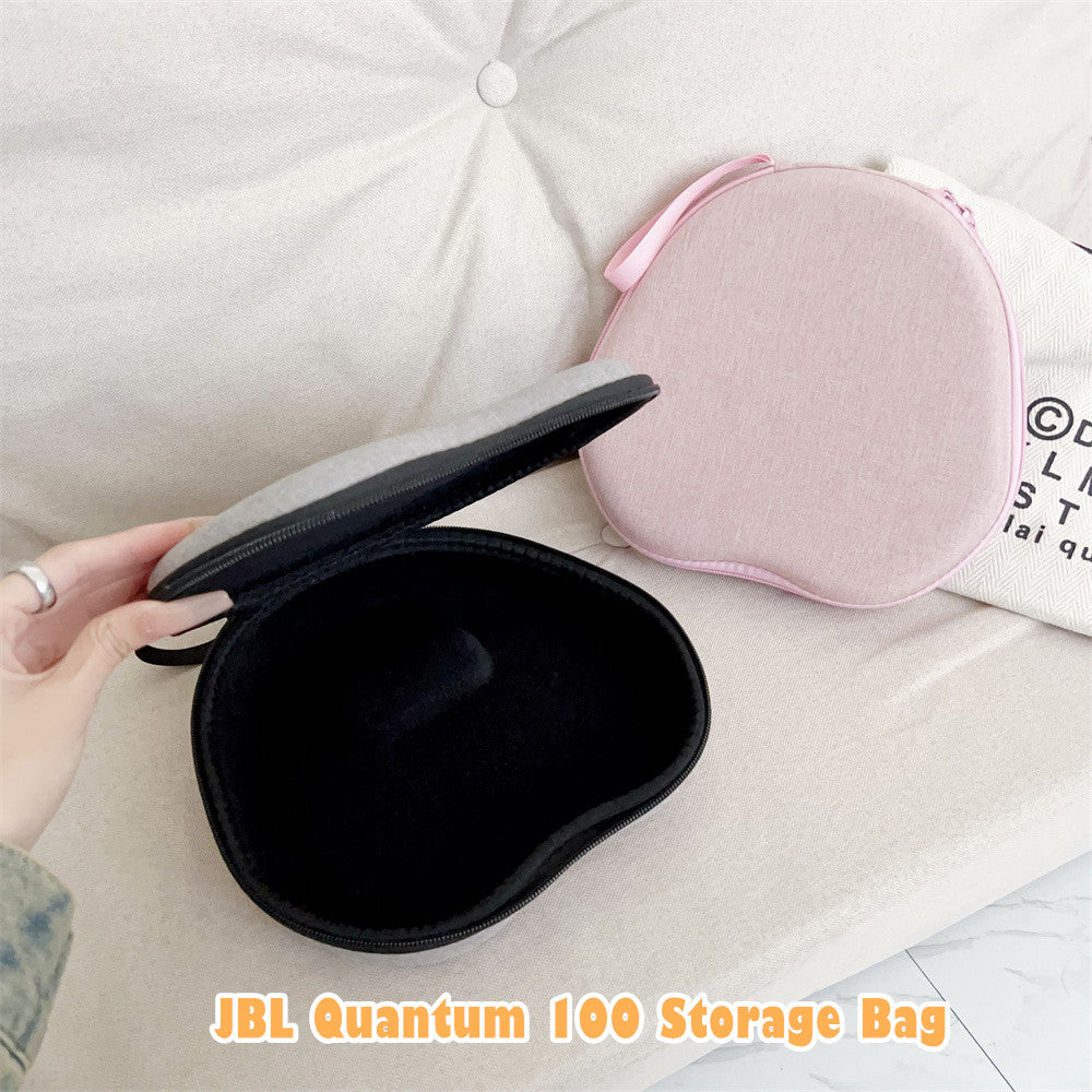For JBL Quantum 100 Headphone Case Headset Earpads Storage Bag Casing Box