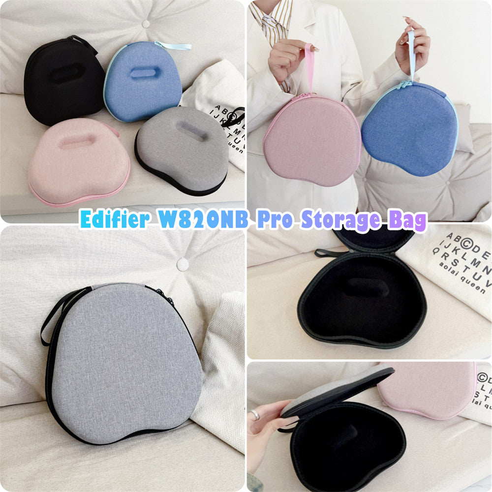 For Edifier W820NB Pro Headphone Case Headset Earpads Storage Bag Casing Box