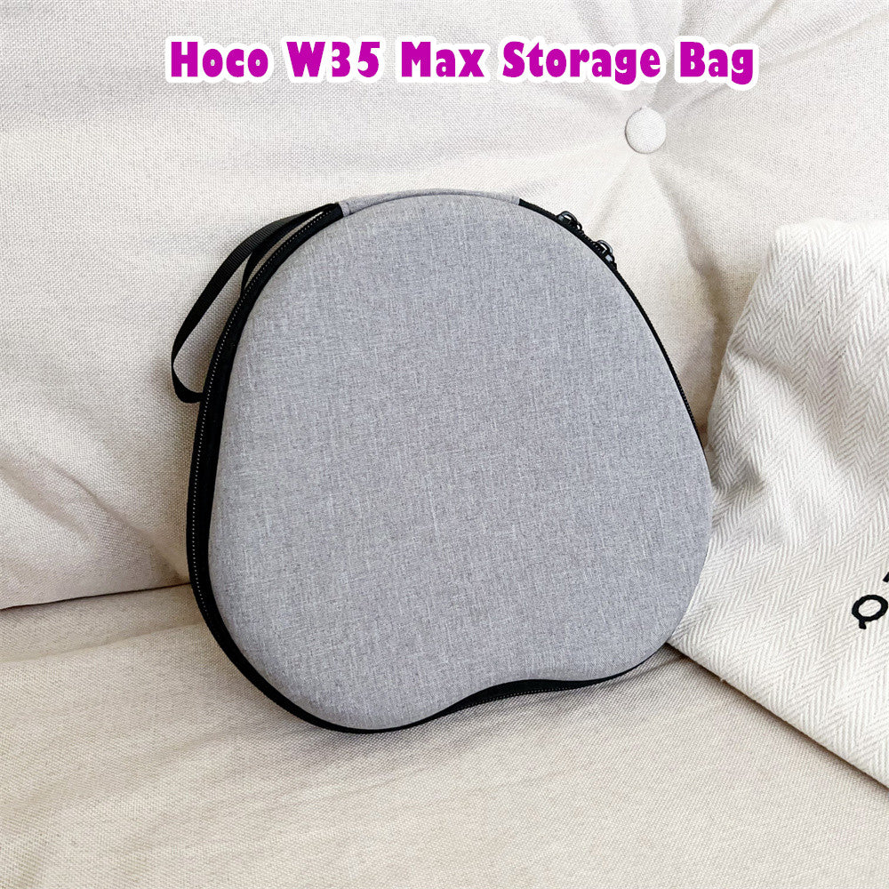 For Hoco W35 Max Headphone Case Headset Earpads Storage Bag Casing Box